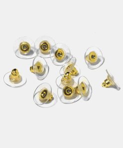Miss A Earring Backs Bullet Clutch-Gold