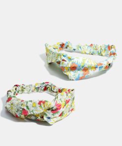 Flower Print Twisted Headband
