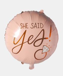 Official Key Items Party Balloon- She Said Yes!