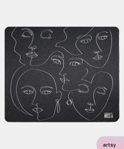 Alternative view of Miss A Large Mouse Pads