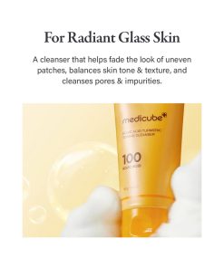 Alternative view of medicube Kojic Acid Turmeric Toning Cleanser 120g