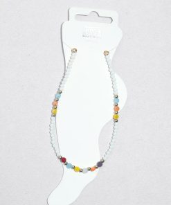 Sunny Day Beaded Anklet