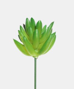 Official Key Items Artificial Succulents - Green Snow Lotus A