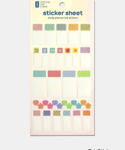 Alternative view of Official Key Items Sticker Sheet