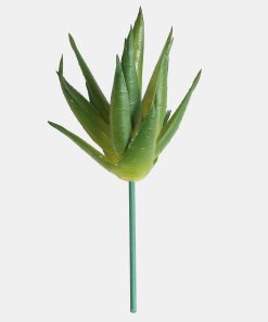 Alternative view of Official Key Items Artificial Succulents - Green African Aloe