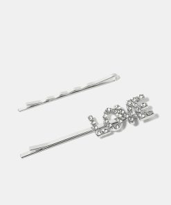 Love Hair Clip Set