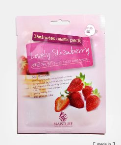 15 Minute Facial Mask - Lovely Strawberry