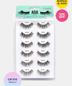 AOA Studio Eyelashes - Luella 6-Pack