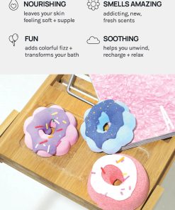 Alternative view of AOA Donut Bath Bomb- Freshly Baked