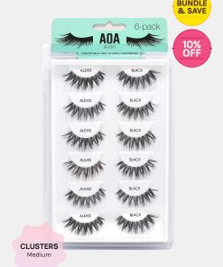 AOA Studio Eyelashes - Alexis 6-Pack