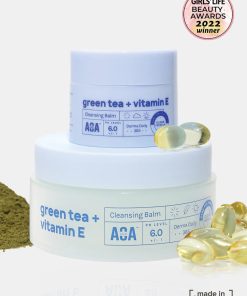 AOA Skin Green Tea + Vitamin E Cleansing Balm