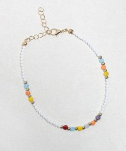 Alternative view of Sunny Day Beaded Anklet