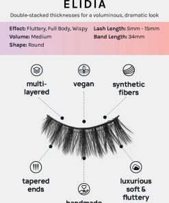 Alternative view of Paw Paw: 3D Faux Mink Lashes - Elidia 5-Pack