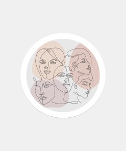 Official Key Items Sticker - Girls Sketch
