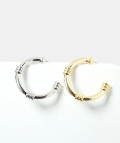 Open Hoop Earrings