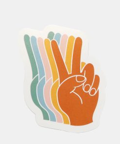 Official Key Items Sticker - Peace Hands