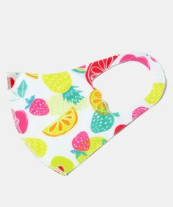 Alternative view of Fruity Print Kid's Face Mask