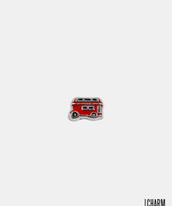 London Double Decker Bus Locket Charm