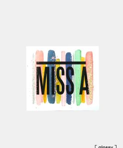 Official Key Items Sticker - Miss A Pastel