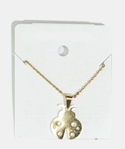 Alternative view of Ladybug Charm Necklace