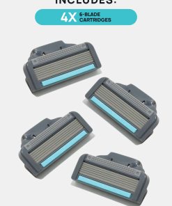 Alternative view of A2 Mens 6-Blade Refills