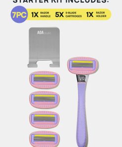 Alternative view of AOA Women's 5-Blade Razor Starter Kit
