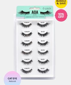 AOA Studio Eyelashes - Scarlette 6-Pack