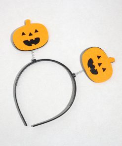 Miss A Halloween Headband - Pumpkin