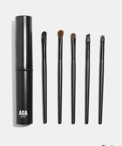 Alternative view of AOA 5 Piece Travel Brush Set + Case