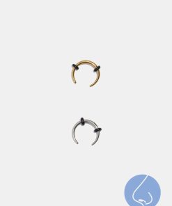 Miss A Body Jewelry - Septum Horseshoe Hoop Earring