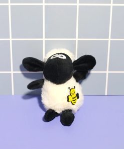 Bee Happy Sheep Plush Bag Charm