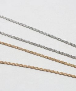 Alternative view of Twisted Chain Necklace