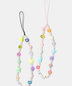 Kiss Bead Design Cellphone Charm