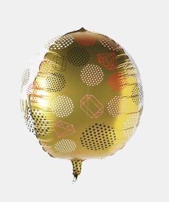 Alternative view of Official Key Items Party Balloon- Happy Birthday