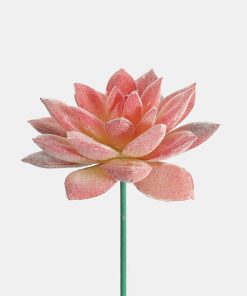 Official Key Items Artificial Succulents - Pink Lotus
