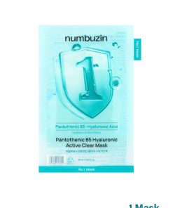 Alternative view of numbuzin No. 1 Pantothenic B5 Hyaluronic Active Clear Mask