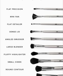 Alternative view of 10-Piece Silver Brush Set