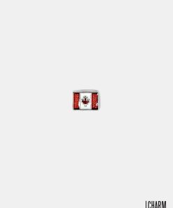 Canada Flag Locket Charm