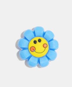 Decorative Charm- Blue Flower