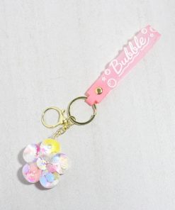 Alternative view of Bubble Bloom Bag Charm Keychain