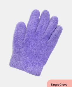 Alternative view of Gel Lined Moisturizing Spa Glove - Lavender