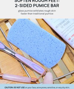 Alternative view of AOA Double-Sided Glass Pumice Bar