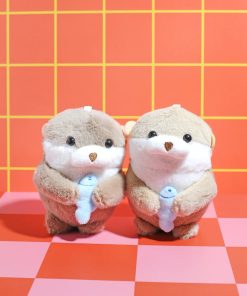 Otterly Cute Plush Keychain