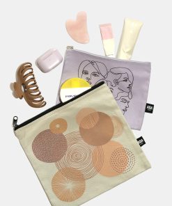 Alternative view of A+ Large Canvas Bag - Natural Circles