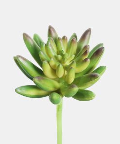 Official Key Items Artificial Succulents - Green Spike Rosette
