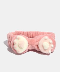 Alternative view of Purrfect Plush Paw Spa Headband