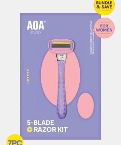 AOA Women's 5-Blade Razor Starter Kit