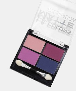 Alternative view of L.A. Colors- 4 Color Matte Eyeshadow- Mattenificent