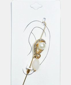 Alternative view of Pearl Ear Cuff